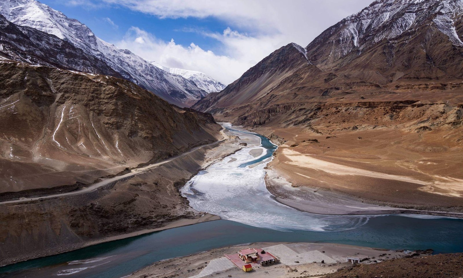 Leh Ladakh Tour Package-Pangong Lake-Shanti Stupa Ladakh-Zanskar Indus River Confluence