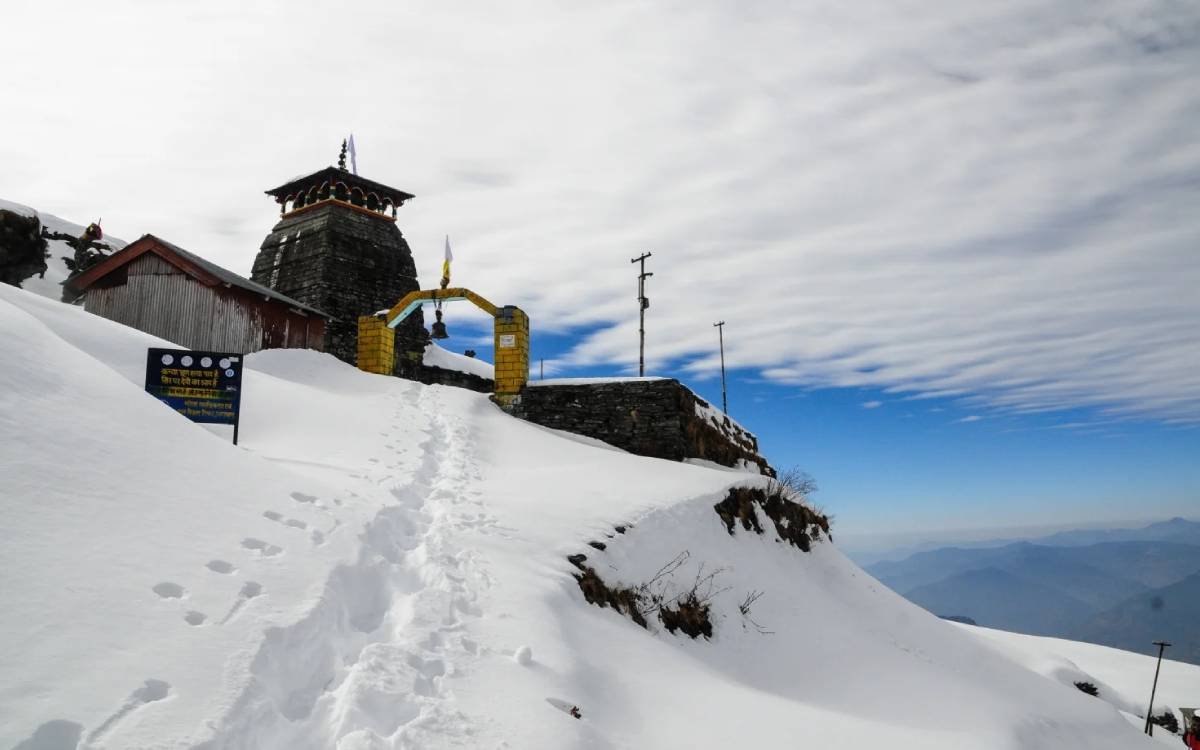 Tungnath Temple in Winters