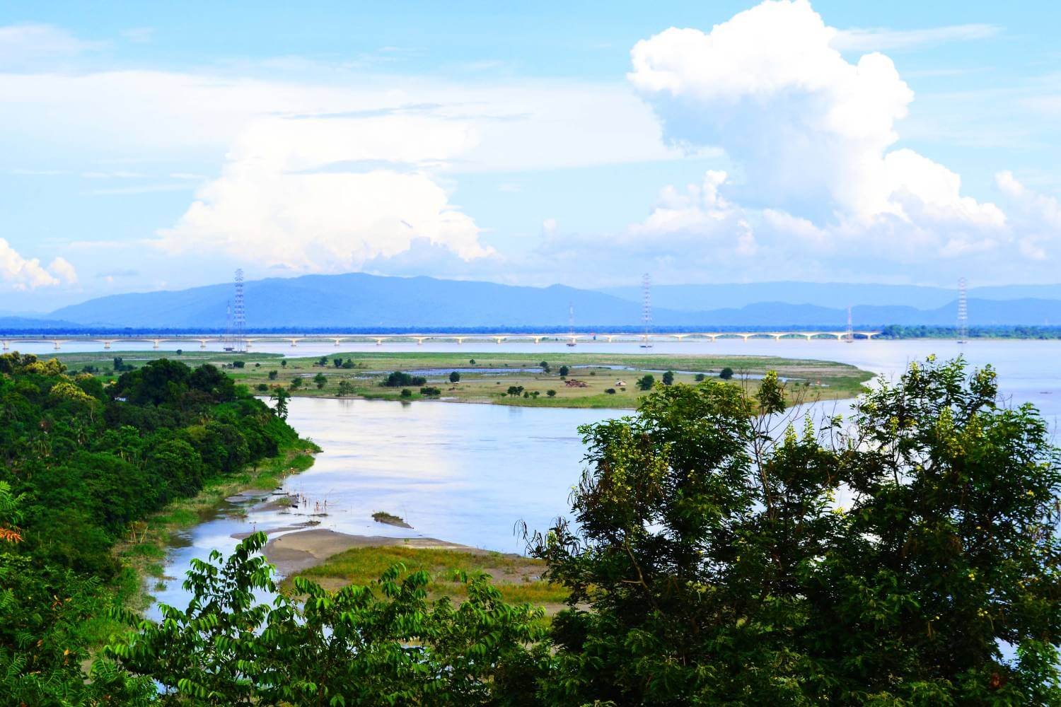 View of Brahmaputra River from Agnigarh