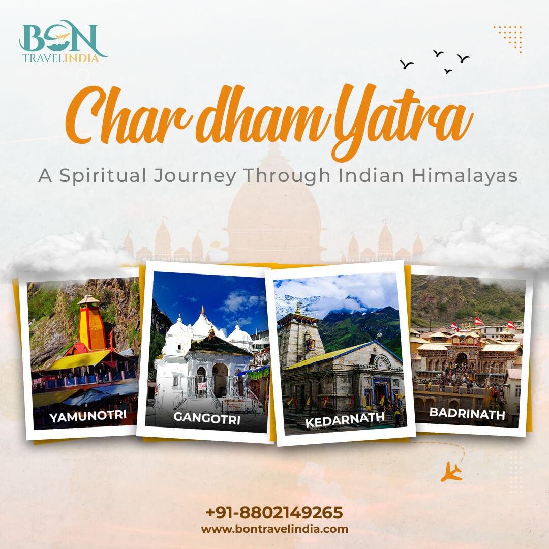 char dham yatra trip card