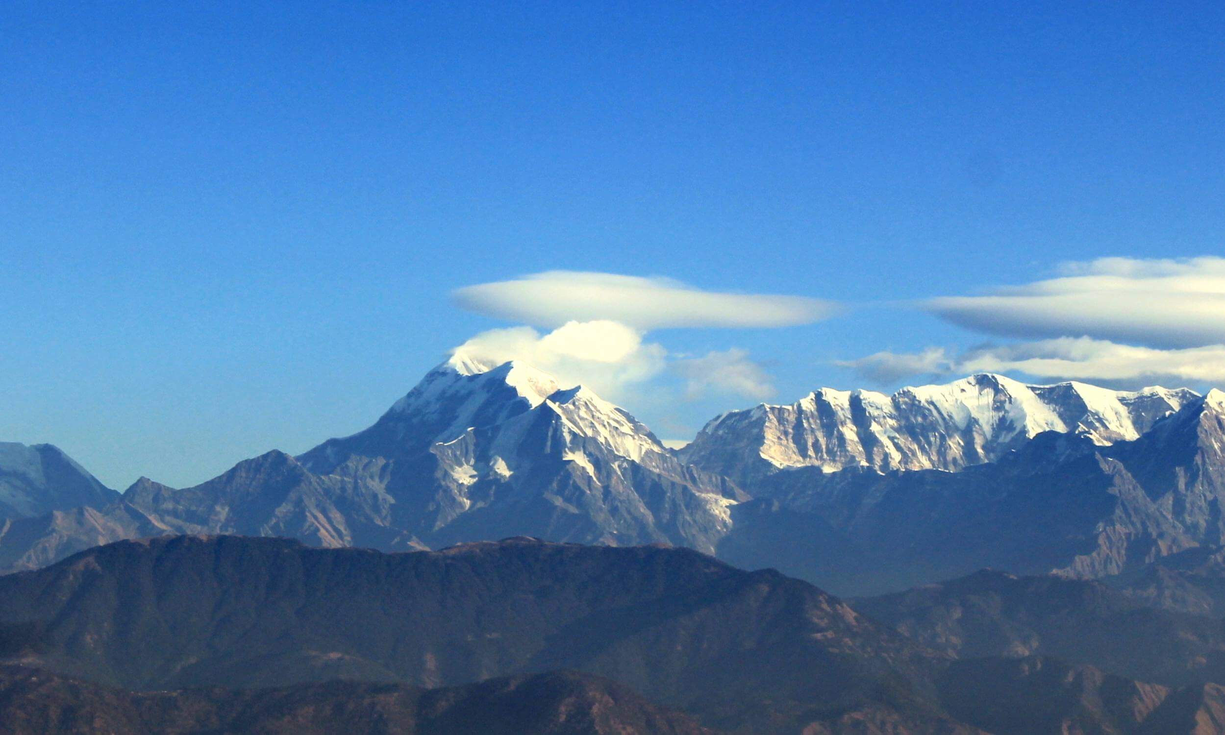 Kausani- Nanda Devi Peak View from Kausani