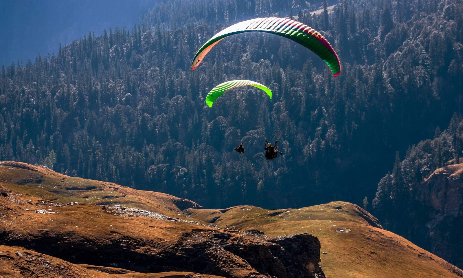 Paragliding in Himachal