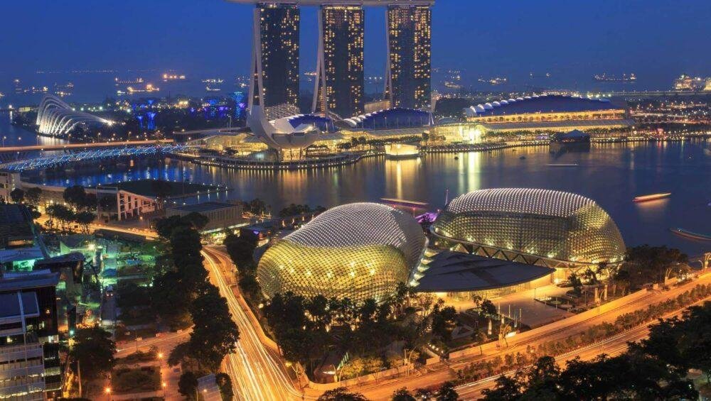 Marina Bay Area Singapore