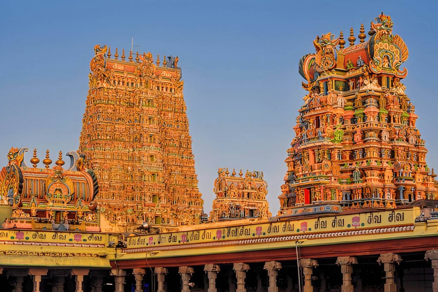 Meenakshi Temple Tamil Nadu