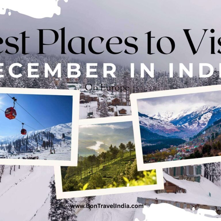 Best Places to Visit in December in India