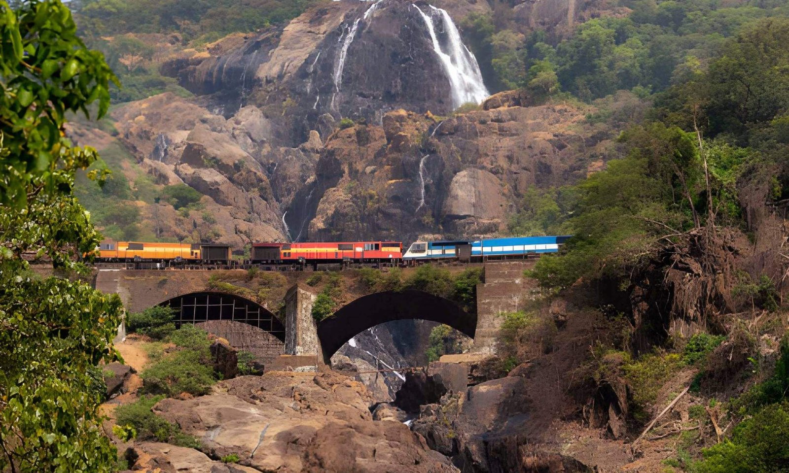 Goa Tourism - Dudhsagar Falls Goa-Must Visit Place
