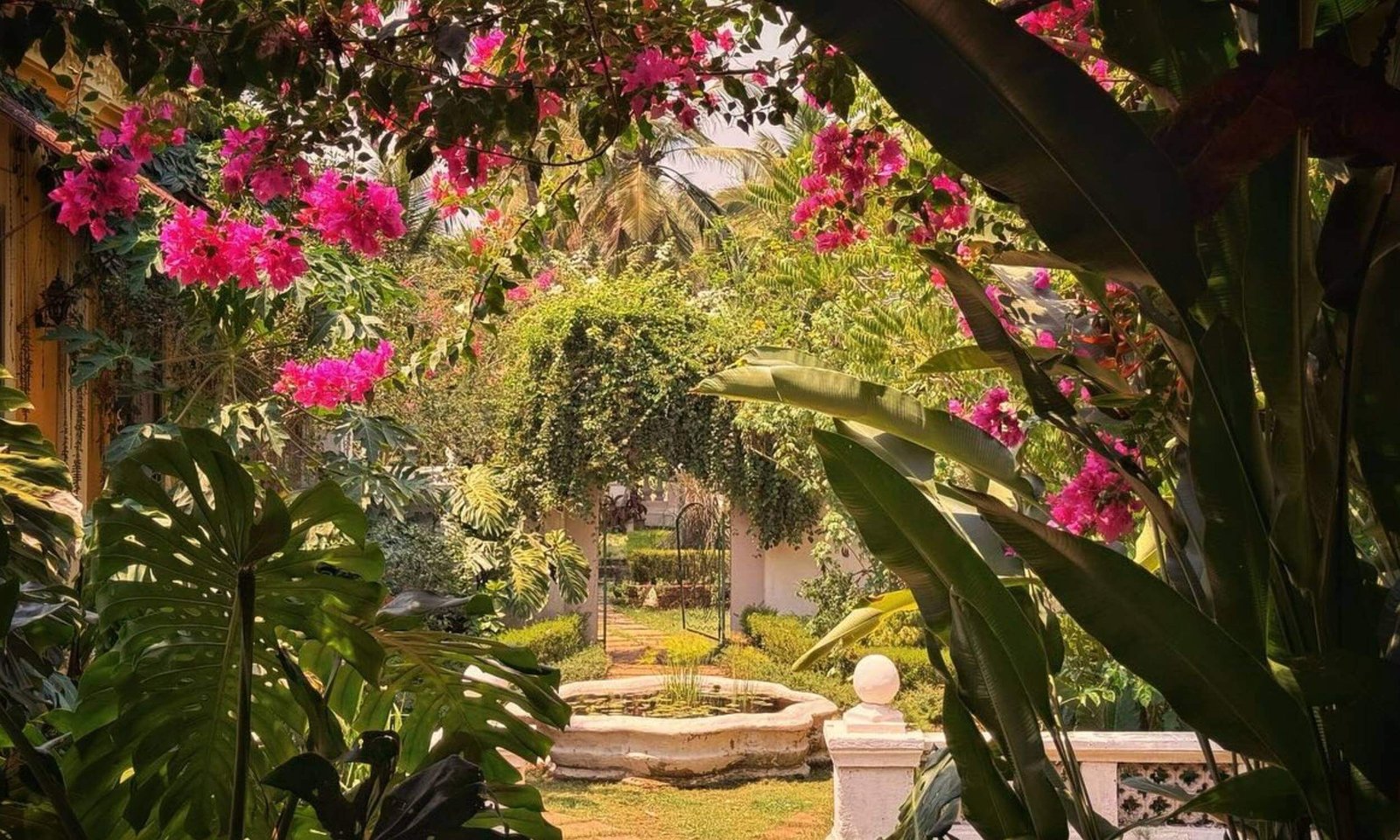 Goa Tourism - Palacio do Deão Garden Goa- Must Visit Place